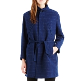 Surface To Air Morgan Trench Coat Women's Clothing S23b9705 (Denim Blue)